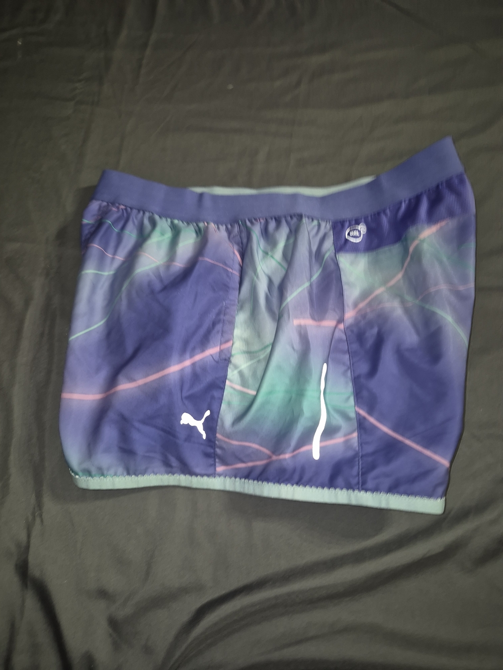 Puma Purple and Teal Performance Skirt